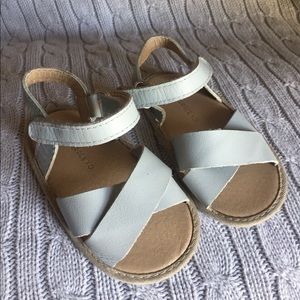 Baby girl strapped sandals